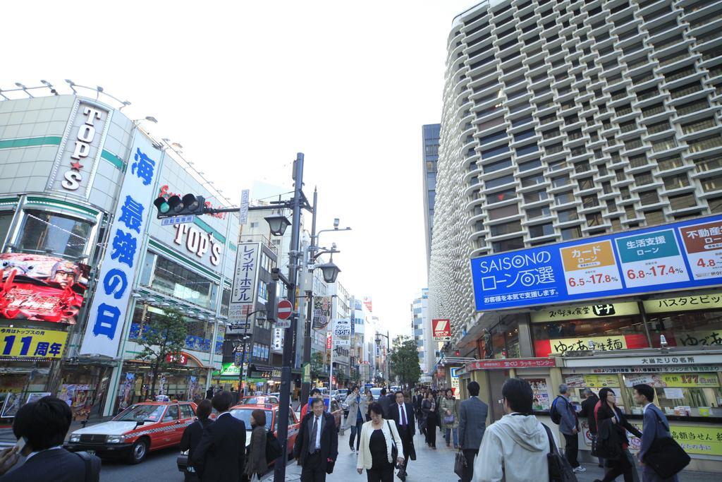 طوكيو Sotetsu Fresa Inn Shimbashi-Karasumoriguchi المظهر الخارجي الصورة